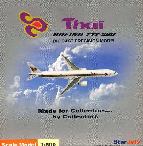 Boeing 777-300 Thai Airways International - 1/500 Scale (SJTHA079)(StarJets)