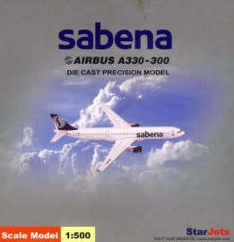 Airbus A330-300 Sabena - 1/500 Scale (SJSAB120)(TAS007135)(StarJets)