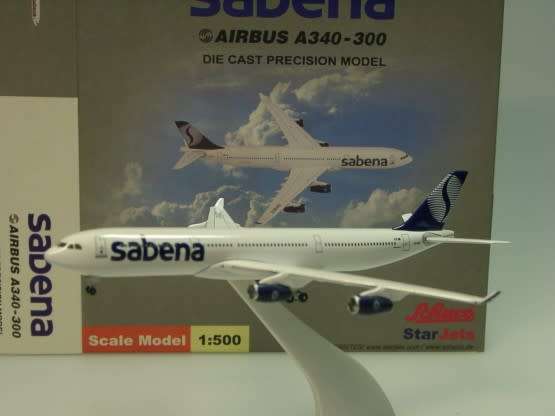 Airbus A340-300 Sabena - 1/500 Scale (3557506)(StarJets)