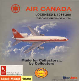 Lockheed L-1011-200 Air Canada - 1/500 Scale (SJACA073)(TAS007717)(Star Jets)