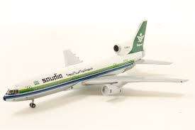 Lockheed L-1011-200 TriStar Saudi Arabian - 1/500 Scale (SJSVA006)(TAS017619)(StarJets)