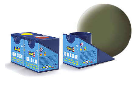 Revell Matt Dark Green RAF Acrylic Paint 18ml (REV36168)