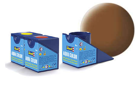 Revell Matt Dark Earth Acrylic Paint 18ml (REV36182)