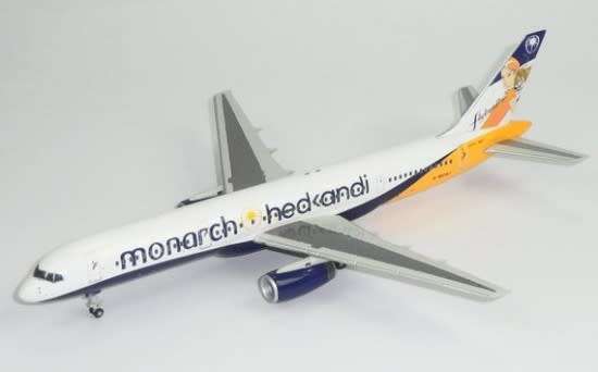 Boeing 757-200 Monarch `hedkandi - 1/400 Scale (PH10243)