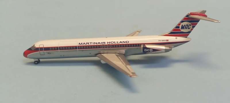 Douglas DC-9 Martinair Holland - 1/400 Scale (Net Models)(NMPHMAN)(TAS4444)