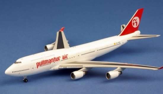 Boeing 747-400 Pullmantur Air - 1/400 Scale ( WT474402)(Witty 400)
