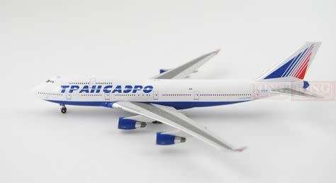Boeing 747-4F6 Transaero - 1/400 Scale (WT4744025)(Witty 400)