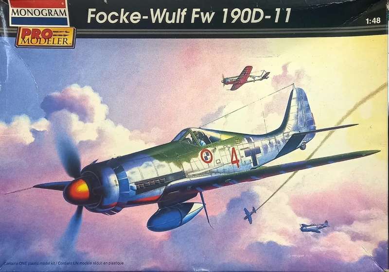 Focke-Wulf Fw.190D-11 - 1/48 Scale (MON85-5969)(Monogram)
