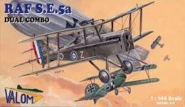 R.A.F. S.E.5a - 1/144 Scale Double kit (VAL14404)(TH2197)(Valom) - REDUCED PRICE