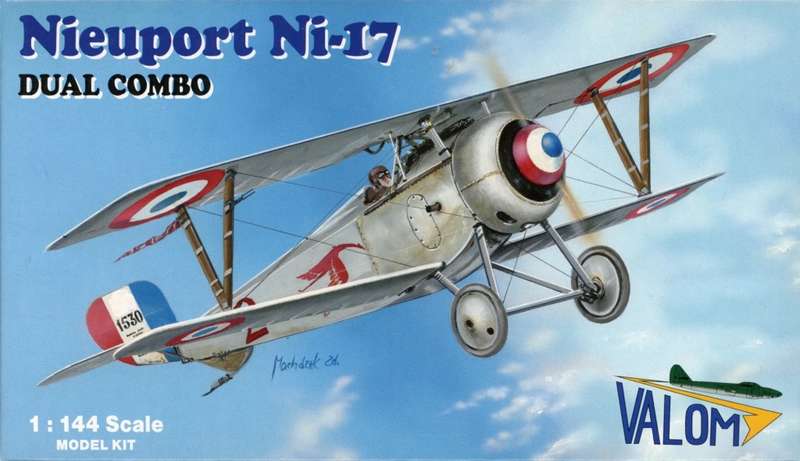Nieuport Ni-17 - 1/144 Scale Double kit (VAL14405)(TH2199)(Valom) - REDUCED PRICE