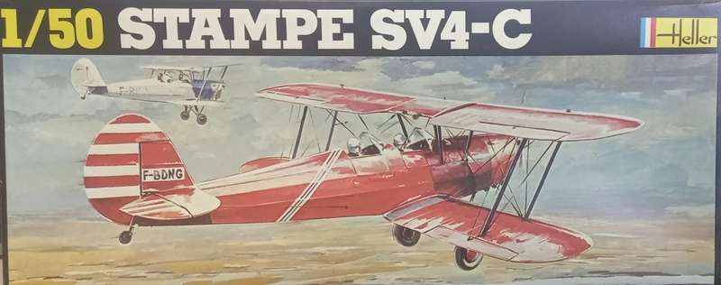 Stampe SV4-C - 1/150 Scale (HEL406)(TH2193)(Heller)