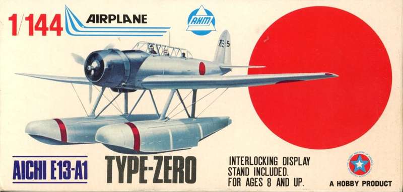 Aichi E13-A1 Type Zero - 1/144 Scale (K-413)(TH2181)(AHM Minikits) - REDUCED PRICE