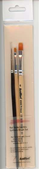 Kolibri Brush Set #0, #2, #6 (KOLSET2)(Kolibri Brushes)
