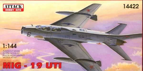 Shenyang JJ6 & MiG-19UTI - 1/144 2 KITS (TH2165)(AT14415/14422)(Attack Hobby Kits) - REDUCED PRICE