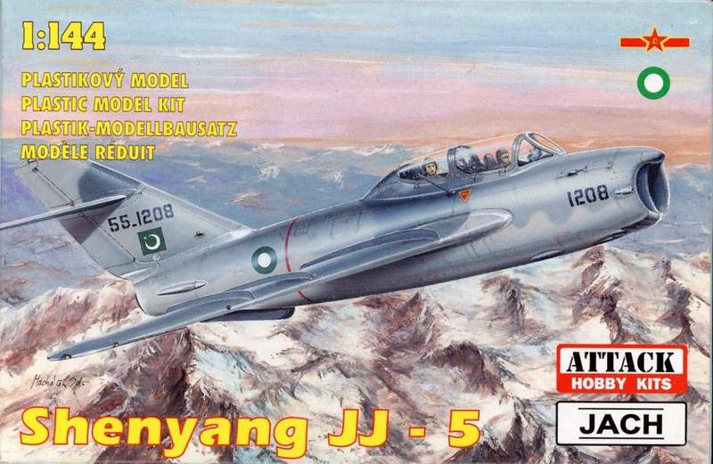Shenyang JJ-5 - 1/144 Scale (Attack Hobby Kits)(AT14403)(TH2154) - REDUCED PRICE