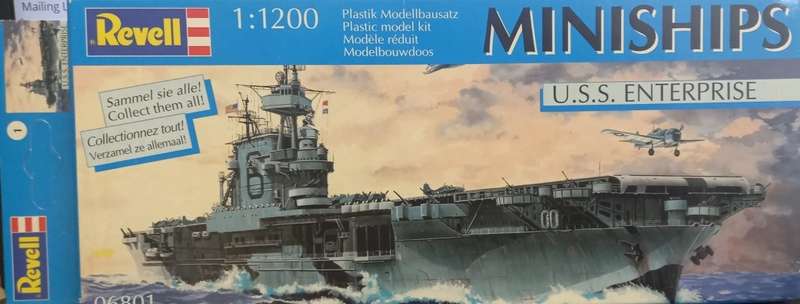 USS Enterprise - 1/1200 Scale (REV06801)(Revell)
