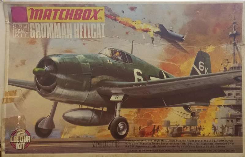 Grumman Hellcat - 1/72 Scale (PK-18)(Matchbox)