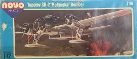 Tupolev SB-2 `Katyuska` Bomber - 1/72 Scale (NOVF176)(Novo)