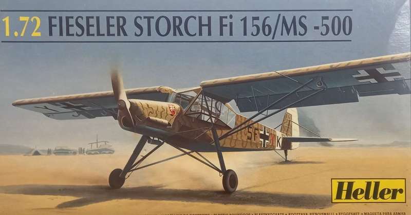 Fieseler Fi.156/MS-500 Storch - 1/72 Scale (HEL80227)(Heller)