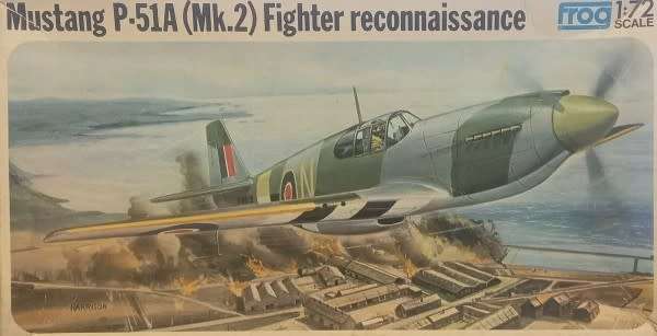 P-51A Mustang Mk.2 - 1/72 Scale (F427)(Frog)