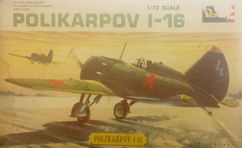 Polikarpov I-16 - 1/72 Scale (H-635)(Revell)