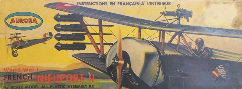 Nieuport II - 1/48 Scale (AU101)(Aurora)