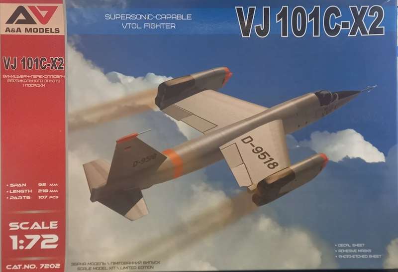 VJ101C-X2 - 1/72 Scale (7202)(TH2126)(A&A Models)