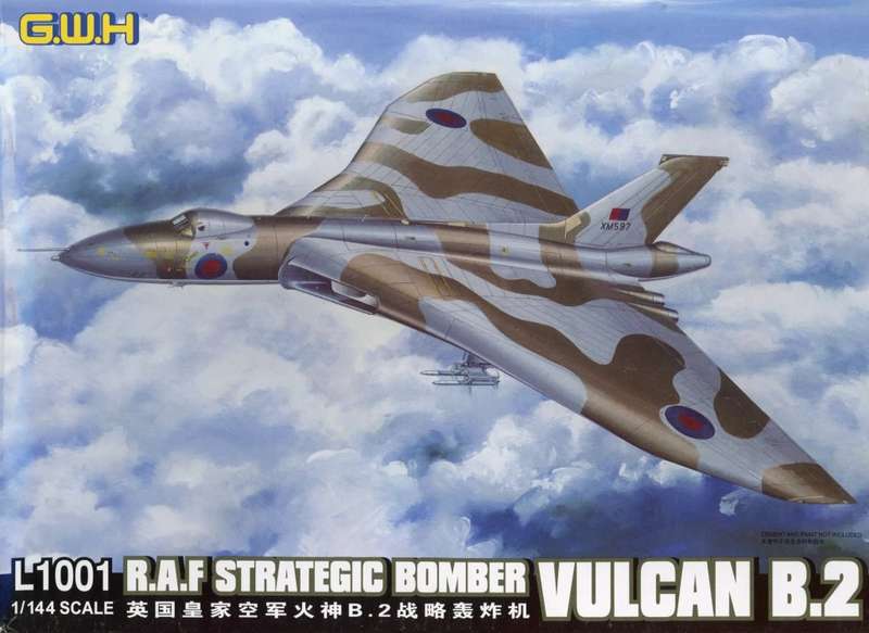 Avro Vulcan B.2 - 1/144 Scale (L1001)(TH2074)(GWH Models)