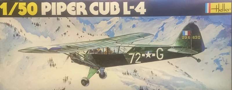 Piper L-4 Cub - 1/50 scale (HEL400)(TH2166)(Heller)