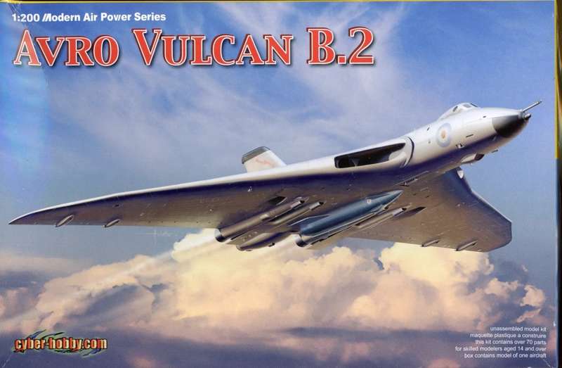 Avro Vulcan B.2 - 1/200 Scale (DN2011)(TH2093)(Dragon/Cyberhobby)