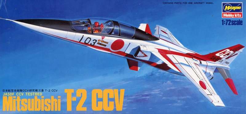 Mitsubishi T-2 CCV - 1/72 Scale (HASSK04)(TH2111)(Hasegawa)