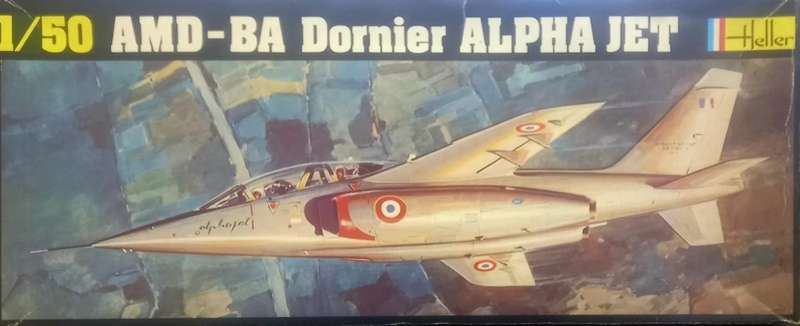 AMD-BA Dornier Alpha Jet - 1/50 Scale (HEL504)(TH2198)(Heller)