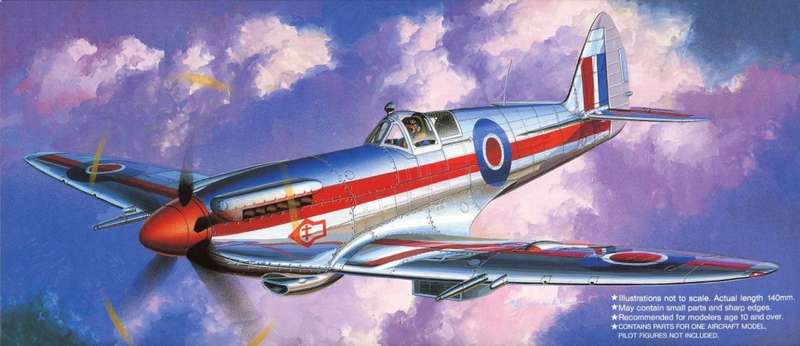 Spitfire F.Mk.14c `Air Race` - 1/72 Scale (FUJ72170)(TH2221)(Fujimi)
