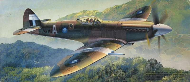 Spitfire FR.Mk.14e - 1/72 Scale (FUJ72001)(TH2215)(Fujimi)