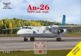 Antonov An-26 - 1/144 Scale (SVM-14003)(SOVA-M)