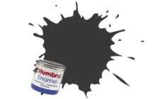 Black Matt Enamel Paints 14ml (H33)(Humbrol)