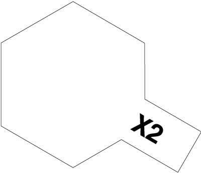 Gloss White Enamel Paint 10ml (EX-2)(Tamiya)