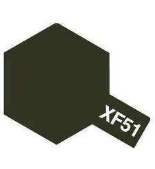 Flat Khaki Drab Enamel Paint 10ml (EXF-51)(Tamiya)
