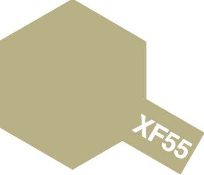 Flat Deck Tan Enamel Paint 10ml (EXF-55)(Tamiya)