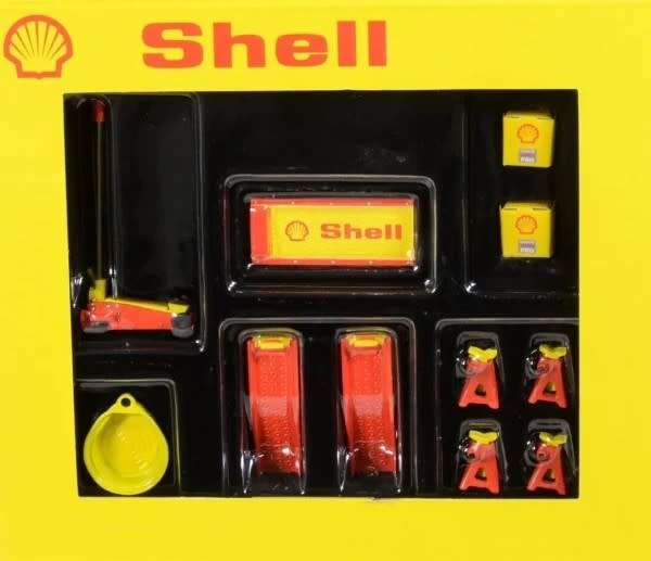 Shop Tool Set #2 Shell Oil - 1/18 Scale (GMP18950)(Greenlight)