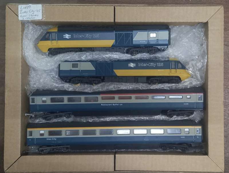 Lima H0 - 149811 - Train set - 4-piece Intercity 125 - British Rail (PHT-33)(LIMA)