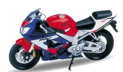 Honda CBR900RR Fireblade -1/18 Scale (WEL12164PW)(Welly)