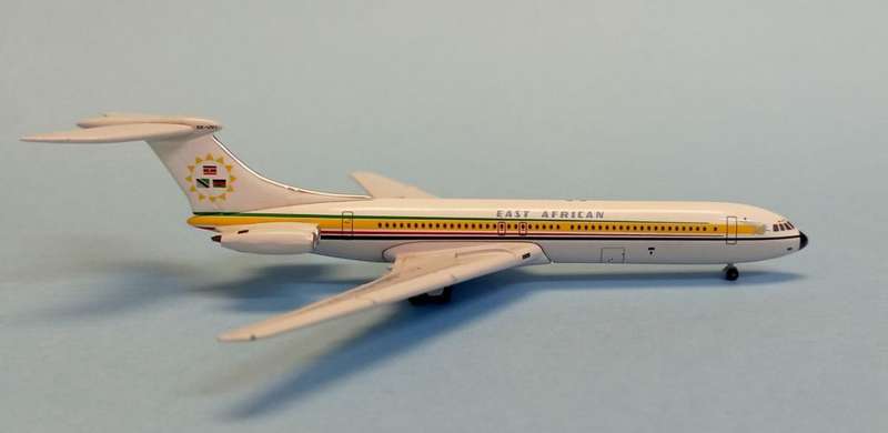 Vickers Super VC-10 East African Airways 5X-UVJ - 1/500 Scale (IF5SUVC002)(TAS8016)(Inflight 500)