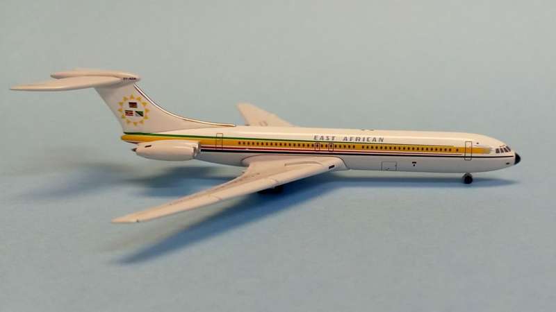 Vickers Super VC-10 East African Airways 5Y-ADA - 1/599 Scale (IF5SUVC003)(TAS8015)(Inflight 500)
