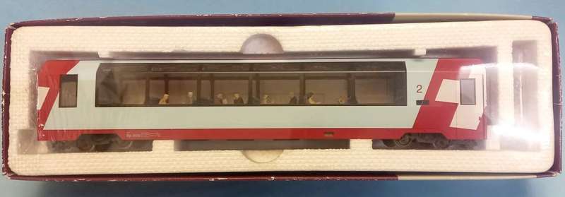 Rh B Ap 1313 Panoramawagen GEX - H0m Gauge (3289 113)(Bemo)