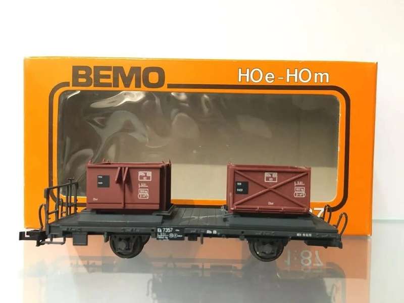Kiestransportwagen Rh B - Hoe Gauge (BEMO2058)(Bemo)