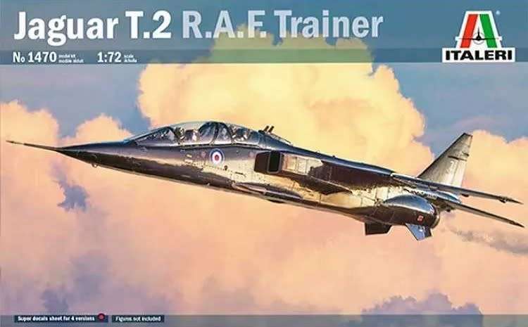 Jaguar T.2 RAF - 1/72 Scale (IT1470)(Italeri)