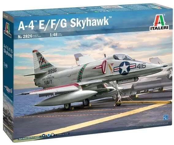 Douglas A-4E/F/G/Skyhawk - 1/48 Scale(IT2826)(Italeri)