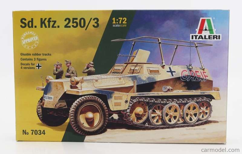 Sd.Kfz.250/3 - 1/72 Scale (IT7034)(Italeri)