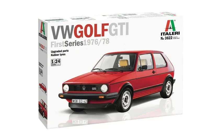 VW Golf GTI First Series 1976-1978 - 1/24 Scale (IT3622)(Italeri)